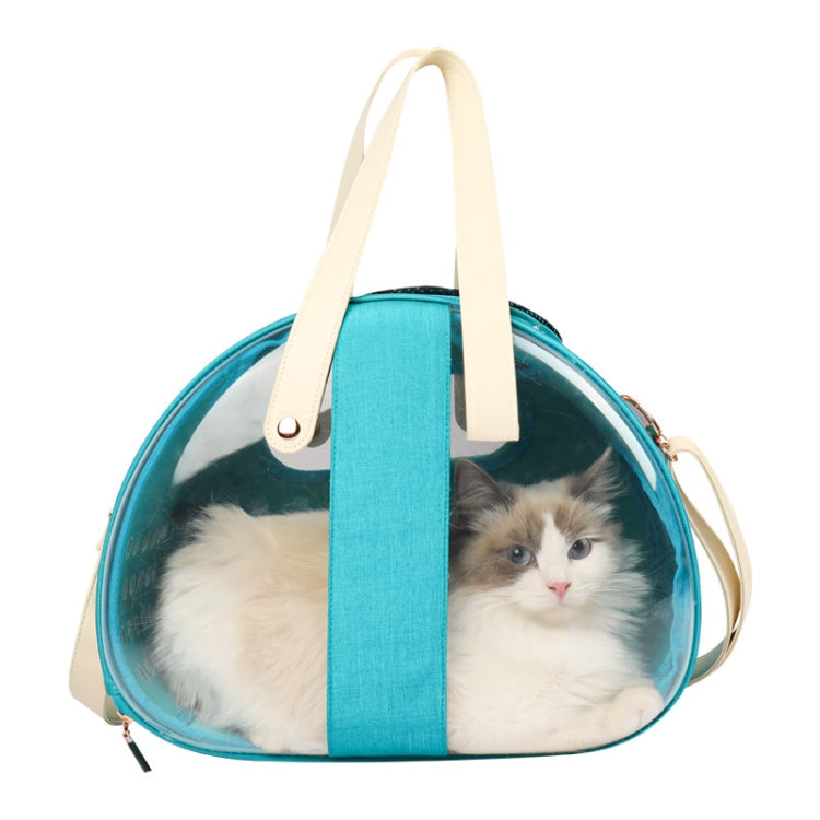 Easy Pet Outing Transparent Backpack Foldable Breathable Cat Bag, Specification: 39X27X30cm