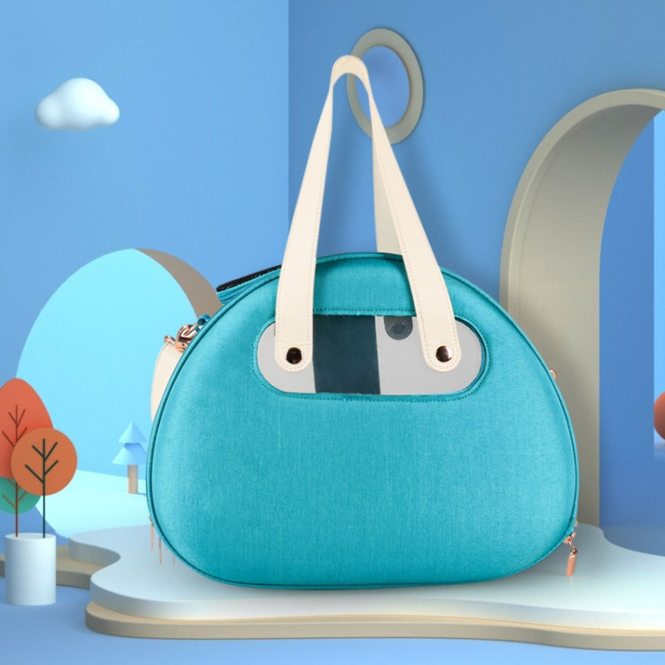 Easy Pet Outing Transparent Backpack Foldable Breathable Cat Bag, Specification: 39X27X30cm