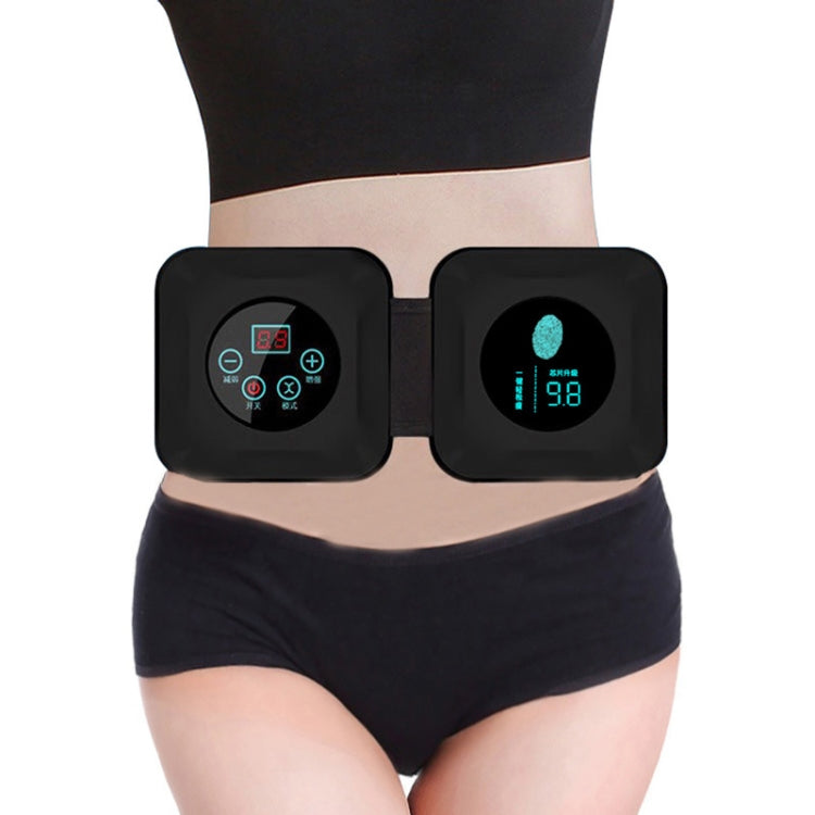 USB Tummy Vibration Massage Slimming Machine Body Shaping Belt Slimming Machine, Style:Stand-alone