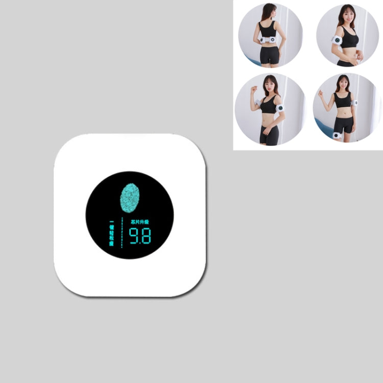 USB Tummy Vibration Massage Slimming Machine Body Shaping Belt Slimming Machine, Style:Stand-alone