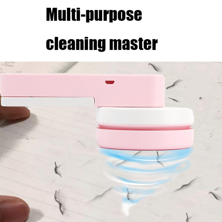 Portable Desktop Vacuum Cleaner Mini Household Rubber Confetti Cleaner, Style:Battery Models