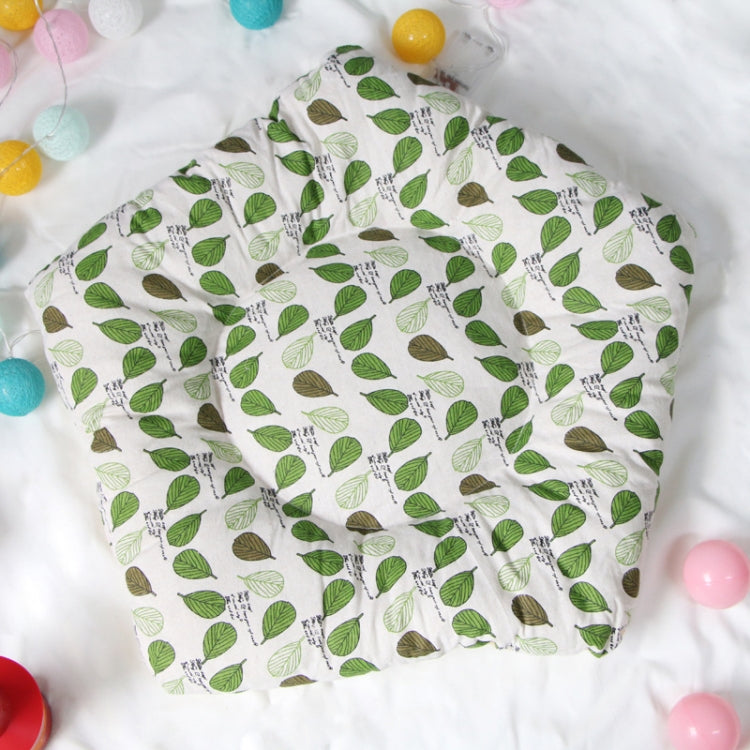 Pet Tent Lime Leaf Kennel Pet Bed, Specification: Medium 50Ã—50Ã—60cm(Green Leaves with Cushion)