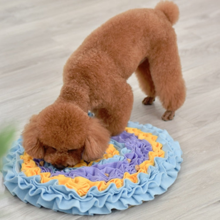 Pet Dogs Consume Energy Slow Food Relieve Stress Sniff Pad