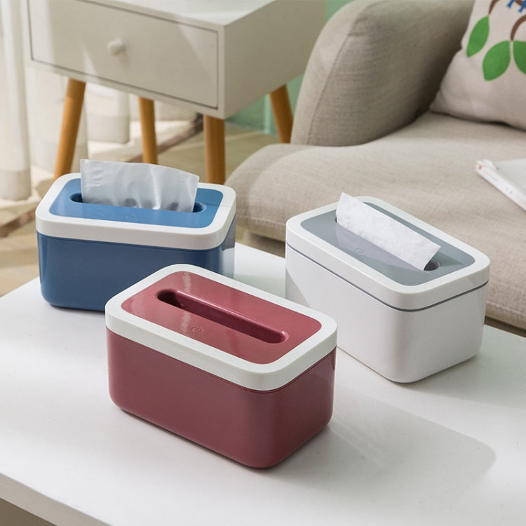 Household Waterproof Removable Tissue Box with Night Light
