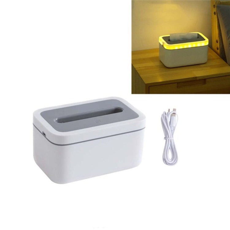 Household Waterproof Removable Tissue Box with Night Light