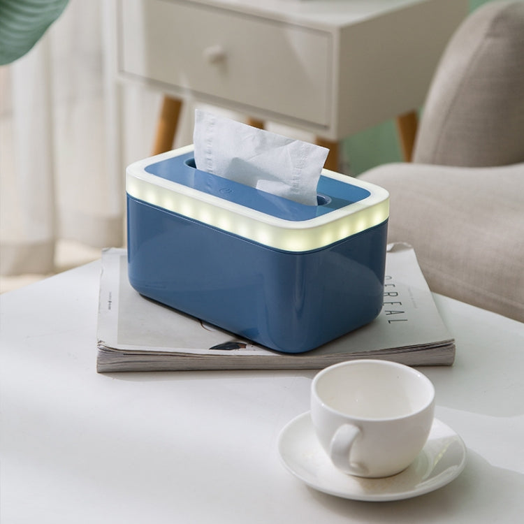 Household Waterproof Removable Tissue Box with Night Light