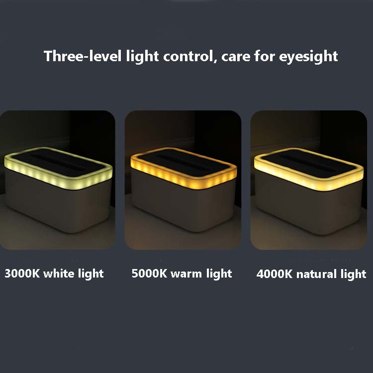 Household Waterproof Removable Tissue Box with Night Light
