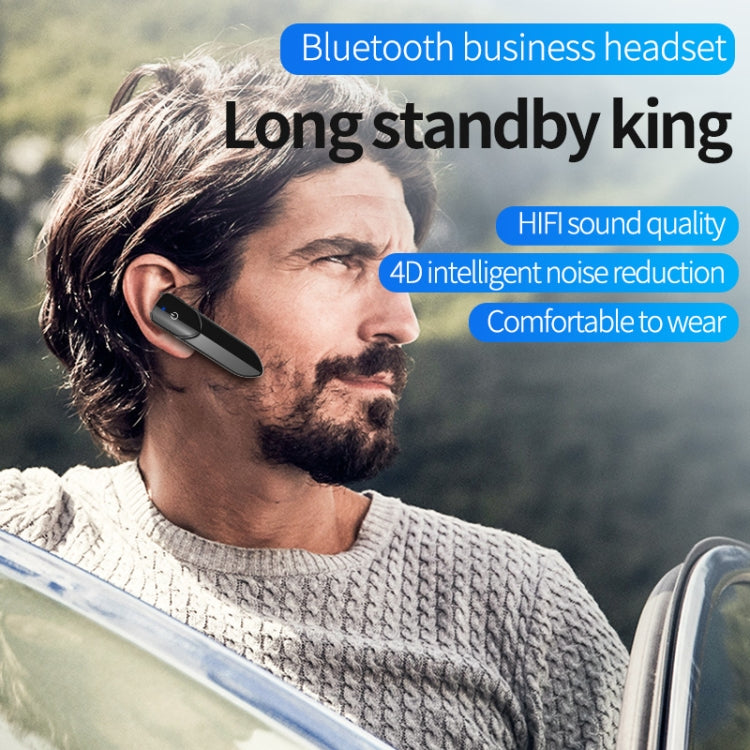 V19 Bluetooth Headset Single-ear Business Stereo Wireless Version 5.0