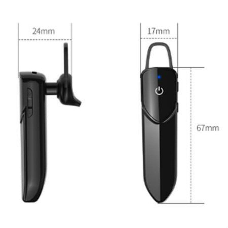 V19 Bluetooth Headset Single-ear Business Stereo Wireless Version 5.0