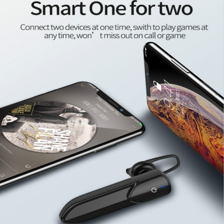 V19 Bluetooth Headset Single-ear Business Stereo Wireless Version 5.0