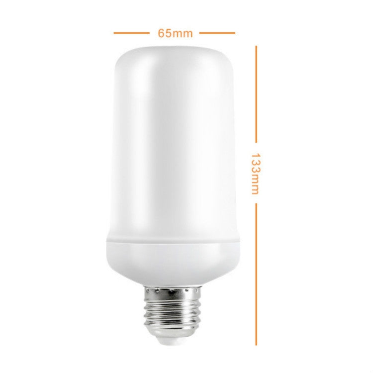 E27 2W 42 LEDs Simulation Dynamic Flame Light Bulb Christmas Halloween Decoration Light