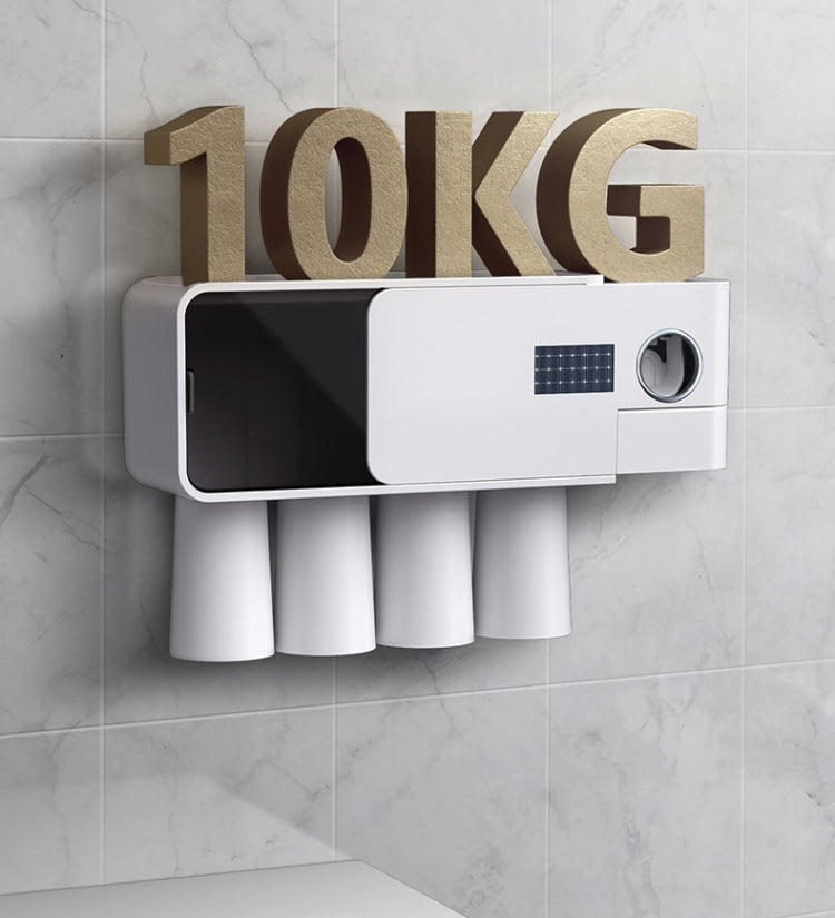 Smart Wall-mounted Perforation-free Ultraviolet Toothbrush Sterilizer