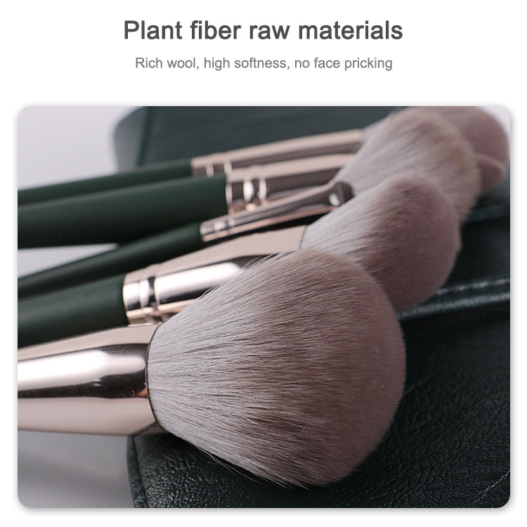 14 in 1 Super Soft Makeup Brush Set Beginner Beauty Tool, Exterior color: 14 Makeup Brushes + Silver Bag