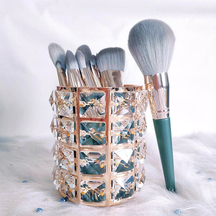14 in 1 Super Soft Makeup Brush Set Beginner Beauty Tool, Exterior color: 14 Makeup Brushes + Golden Tube