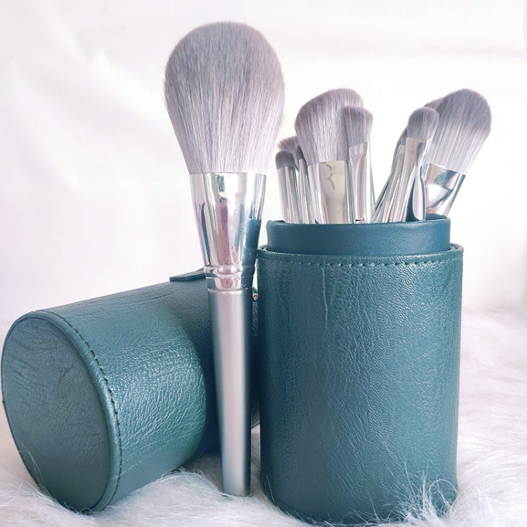 14 in 1  Makeup Brush Set Beauty Tool Brush for Beginners, Exterior color: 14 Makeup Brushes + Green Tube
