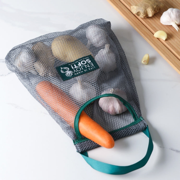 5 PCS Kitchen Vegetable Storage Mesh Bag Household Multi-purpose Wall Hanging Bag Onion Garlic Storage Bag