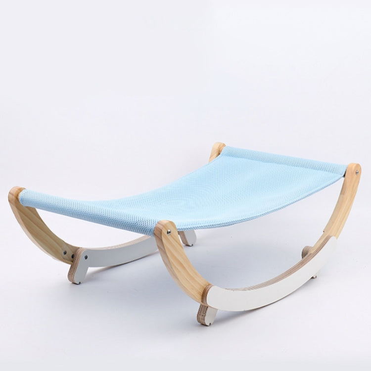Solid Wood Cat Shaker Breathable Pet Bed