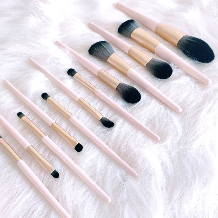 12 in 1 Makeup Brush Set Beauty Tool Brush for Beginners, Exterior color: 12 Makeup Brushes