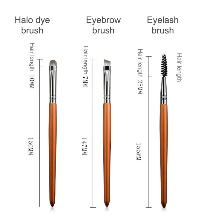 12 in 1 Soft Quick-drying Makeup Brush Set for Beginner, Exterior color: 12 Makeup Brushes + Green Tube