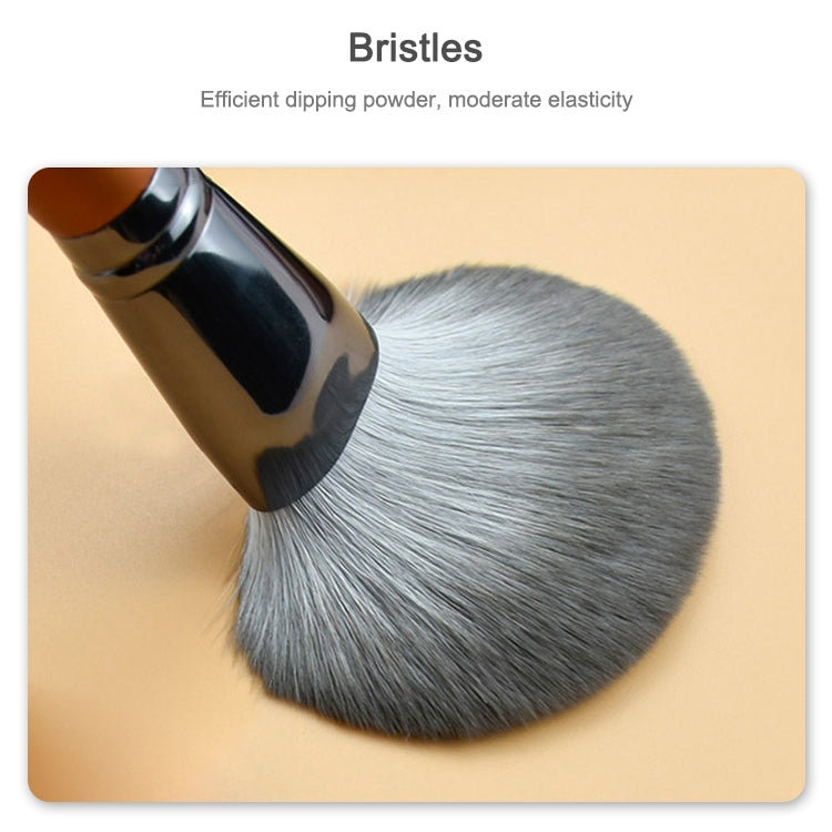 12 in 1 Soft Quick-drying Makeup Brush Set for Beginner, Exterior color: 12 Makeup Brushes + Silver Tube