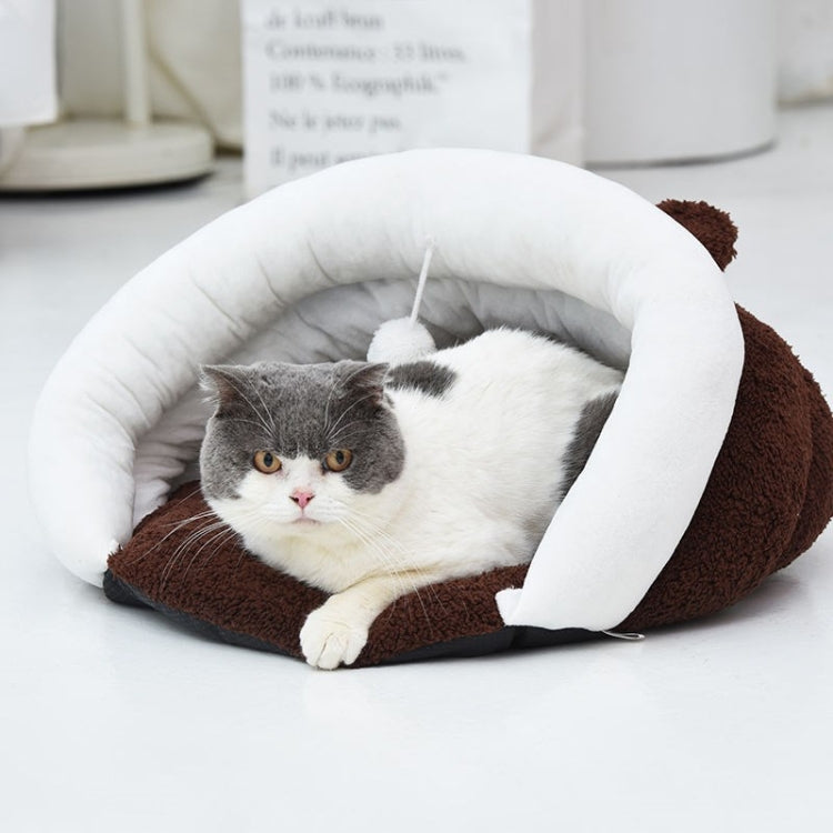 Pet Supplies Pet Bed Pet Mat Dog Cage Cat Sleeping Bag, Specification: S Without Ears