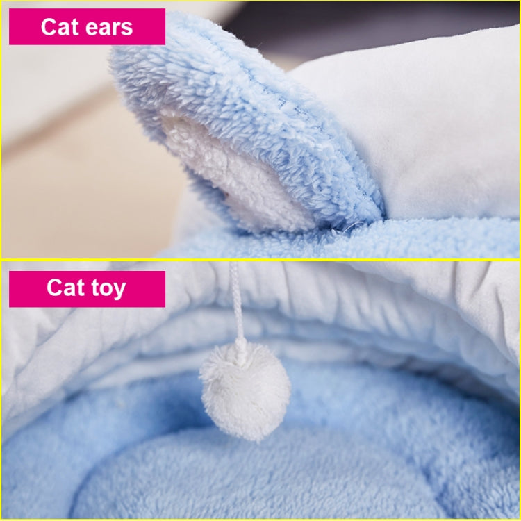 Pet Supplies Pet Bed Pet Mat Dog Cage Cat Sleeping Bag, Specification: S Without Ears