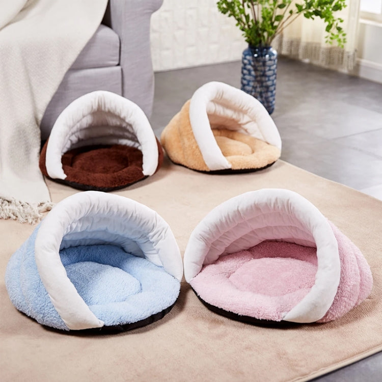Pet Supplies Pet Bed Pet Mat Dog Cage Cat Sleeping Bag, Specification: S Without Ears