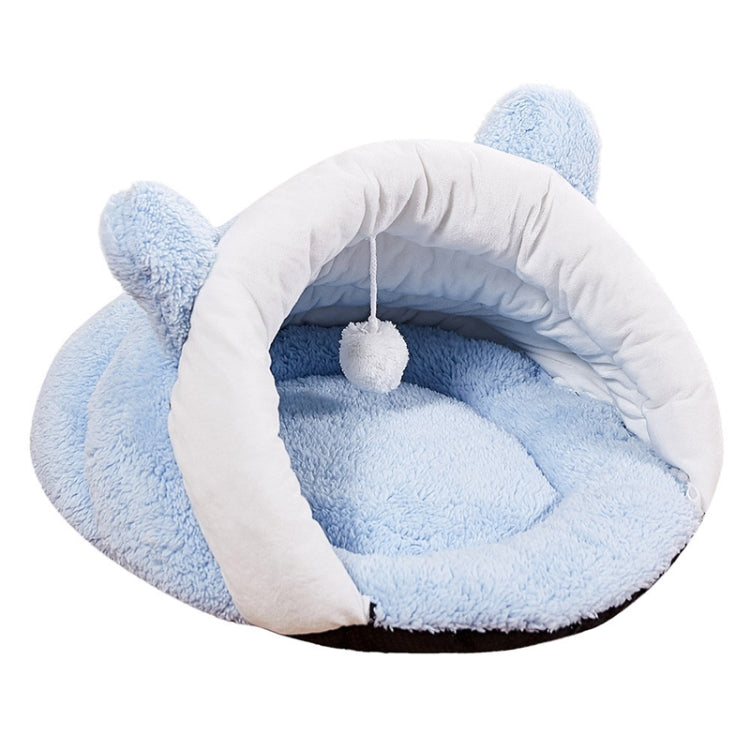 Pet Supplies Pet Bed Pet Mat Dog Cage Cat Sleeping Bag, Specification: M With Ears