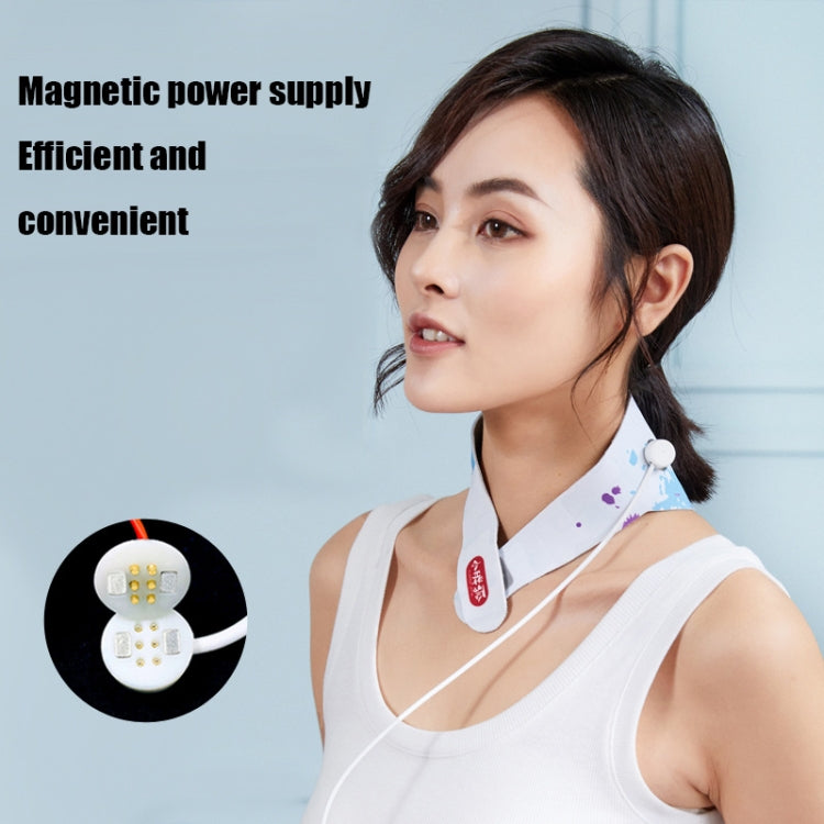 Graphene USB Far-infrared Electric Heating Neck with Cervical Spine and Neck Massager, Specification: DC Interface