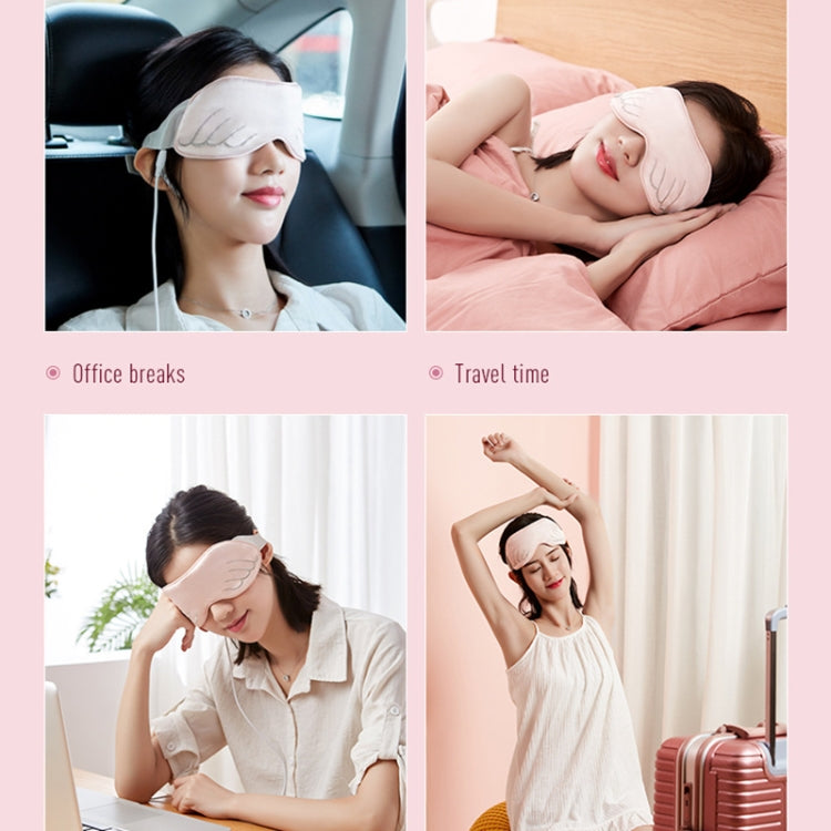 Graphene Heated USB Eye Mask Help Sleep Relieve Fatigue Steam Hot Eye Mask