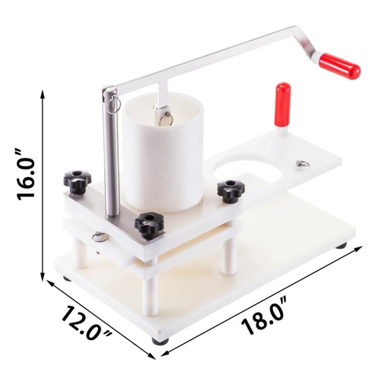 Hamburger Forming Machine Manual PE Hamburger Mould Machine Special Beef Pressing Machine