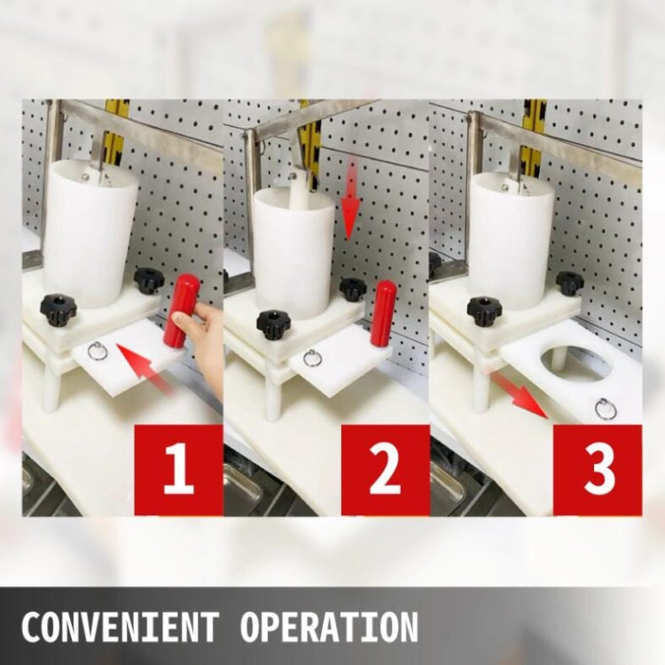 Hamburger Forming Machine Manual PE Hamburger Mould Machine Special Beef Pressing Machine