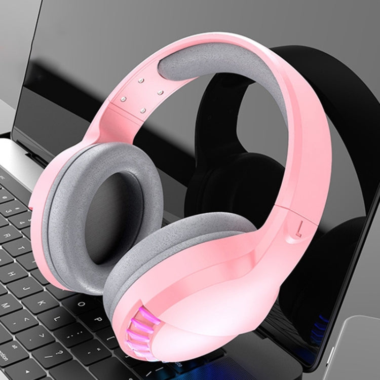 SH33 Bluetooth Wired Dual-mode RGB Headset Mobile Phone Heavy Bass Noise Reduction Gaming Headset