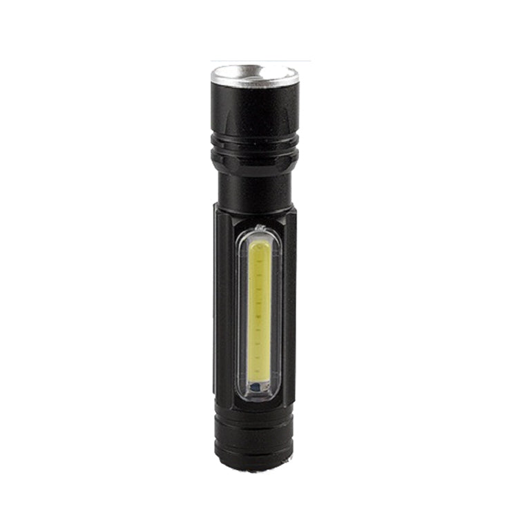 Aluminum Alloy Small Flashlight Tail With Magnet Usb Rechargeable Cob Mini Flashlight Zoom Light Flashlight