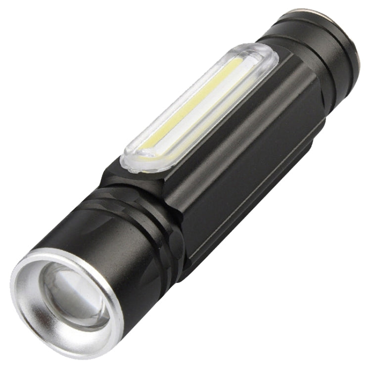 Aluminum Alloy Small Flashlight Tail With Magnet Usb Rechargeable Cob Mini Flashlight Zoom Light Flashlight