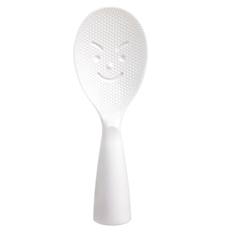 8 PCS Creative Smile Face Rice Spoon Vertical Type Food Grade Kitchen Rice Cooker Spoon