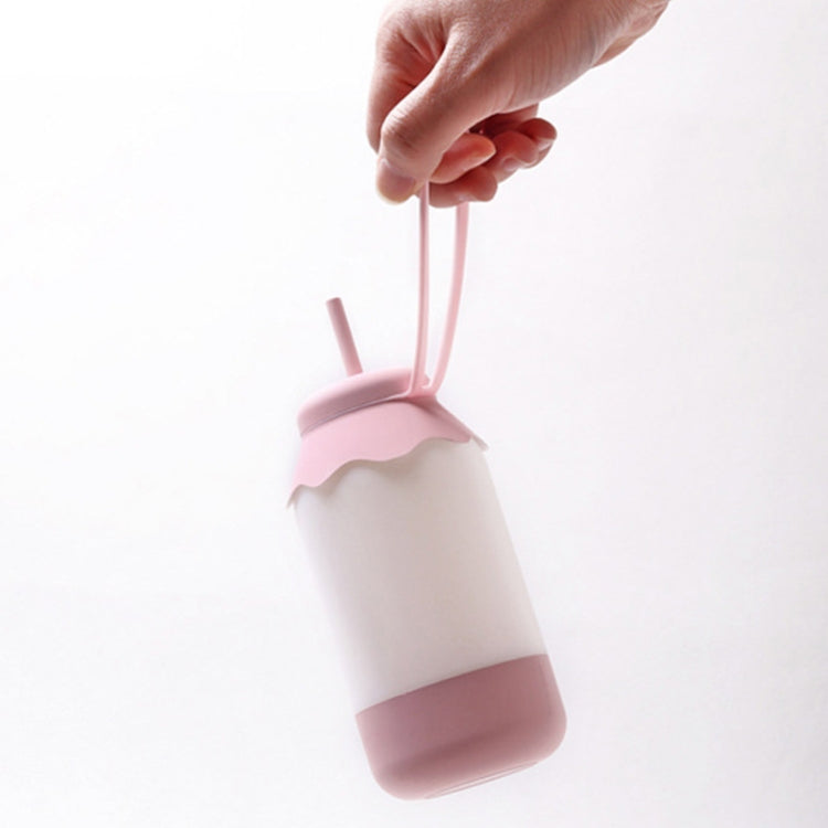 Creative Baby Bottle Lamp Silicone Portable Night Light