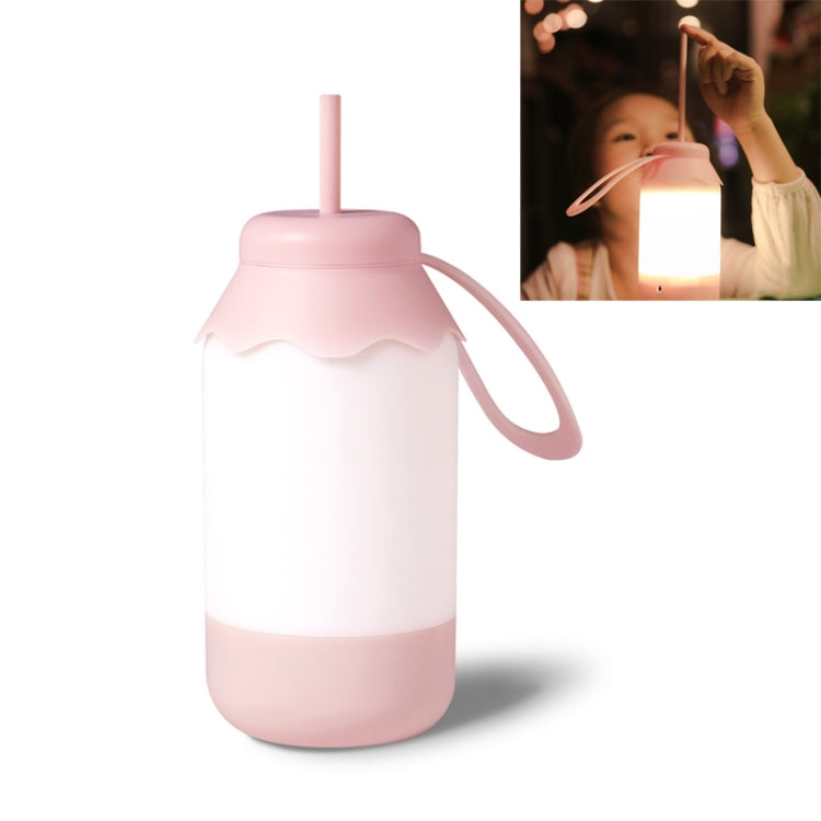Creative Baby Bottle Lamp Silicone Portable Night Light