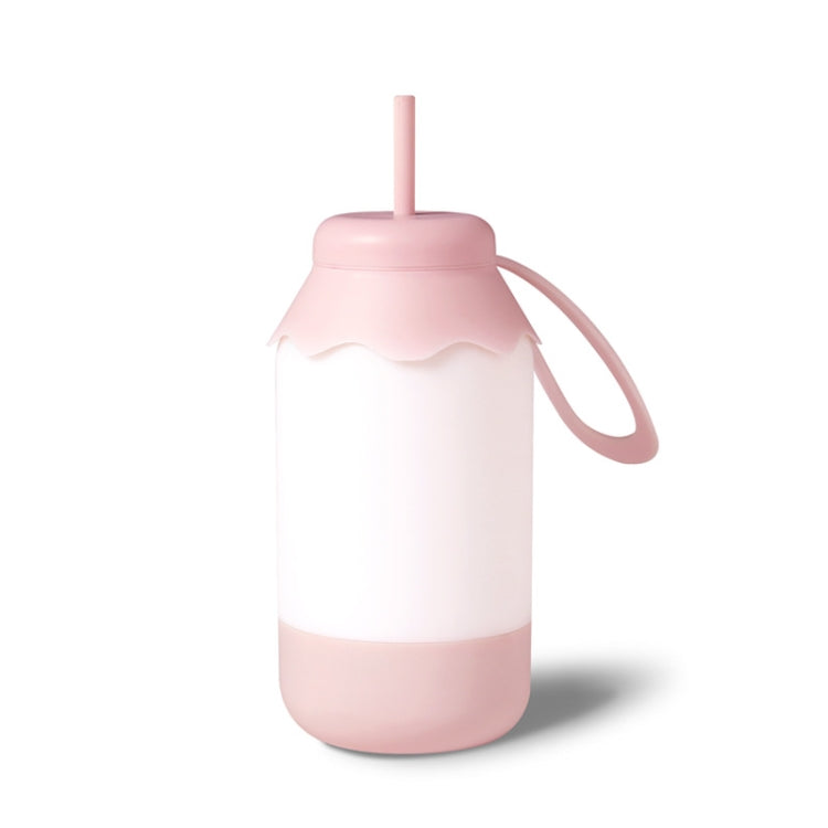 Creative Baby Bottle Lamp Silicone Portable Night Light
