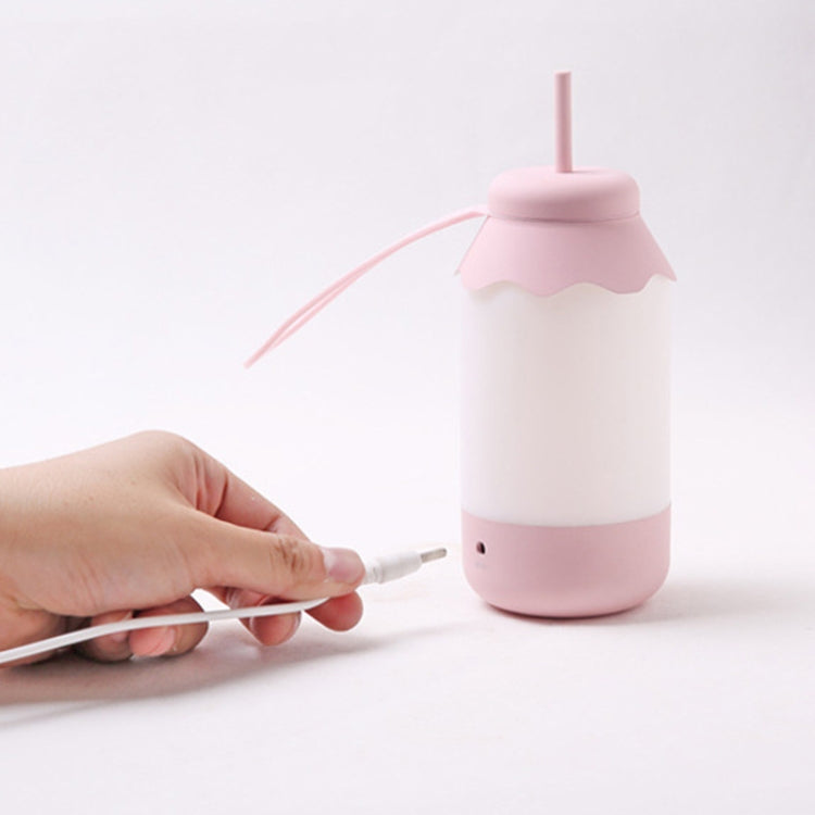 Creative Baby Bottle Lamp Silicone Portable Night Light