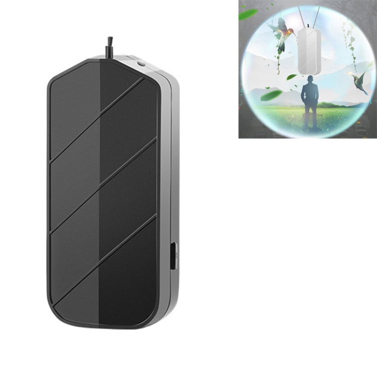 UVC Lamp Portable Air Purifier Car Home Negative Ion Hanging Neck Purifier, Style:Emergency Llighting
