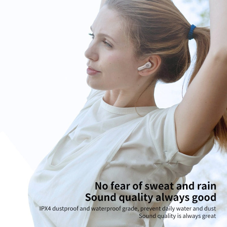 ANC Business Sports TWS Stereo Dual Ears Bluetooth V5.0+EDR Earphone with Charging Box