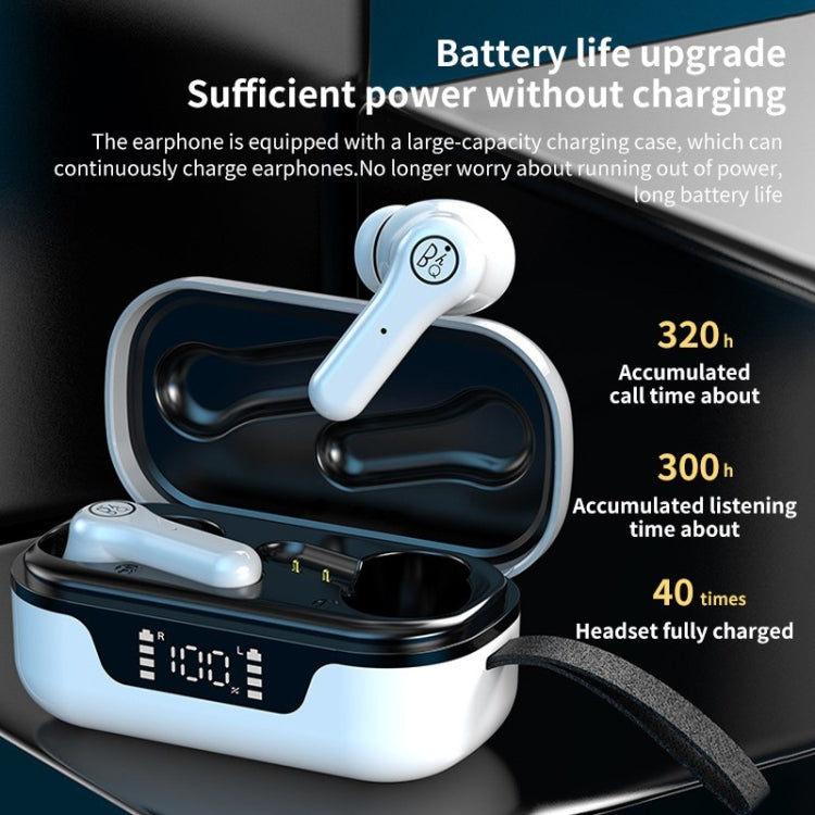 ANC Business Sports TWS Stereo Dual Ears Bluetooth V5.0+EDR Earphone with Charging Box