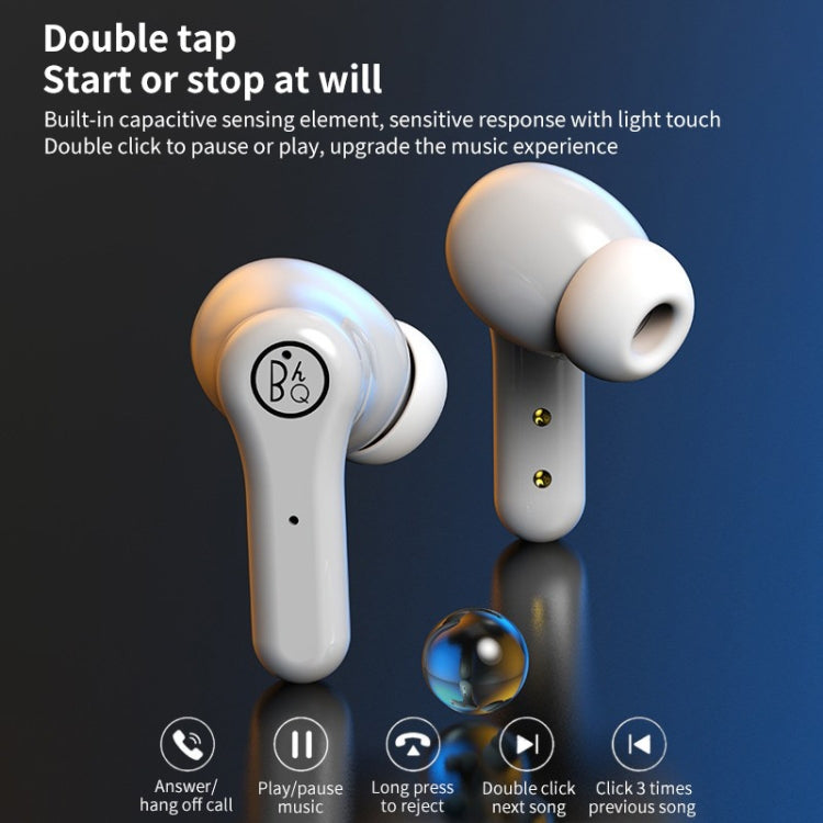 ANC Business Sports TWS Stereo Dual Ears Bluetooth V5.0+EDR Earphone with Charging Box
