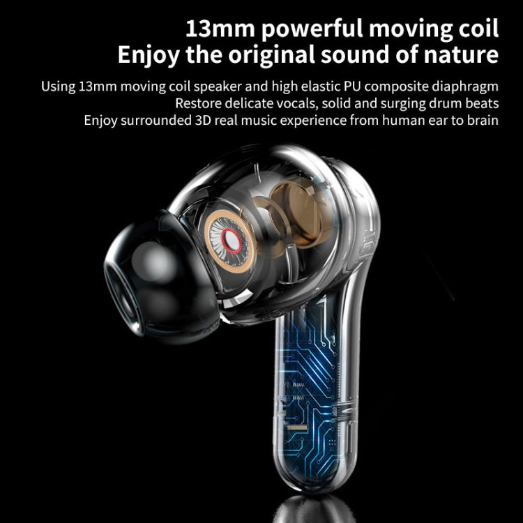 ANC Business Sports TWS Stereo Dual Ears Bluetooth V5.0+EDR Earphone with Charging Box