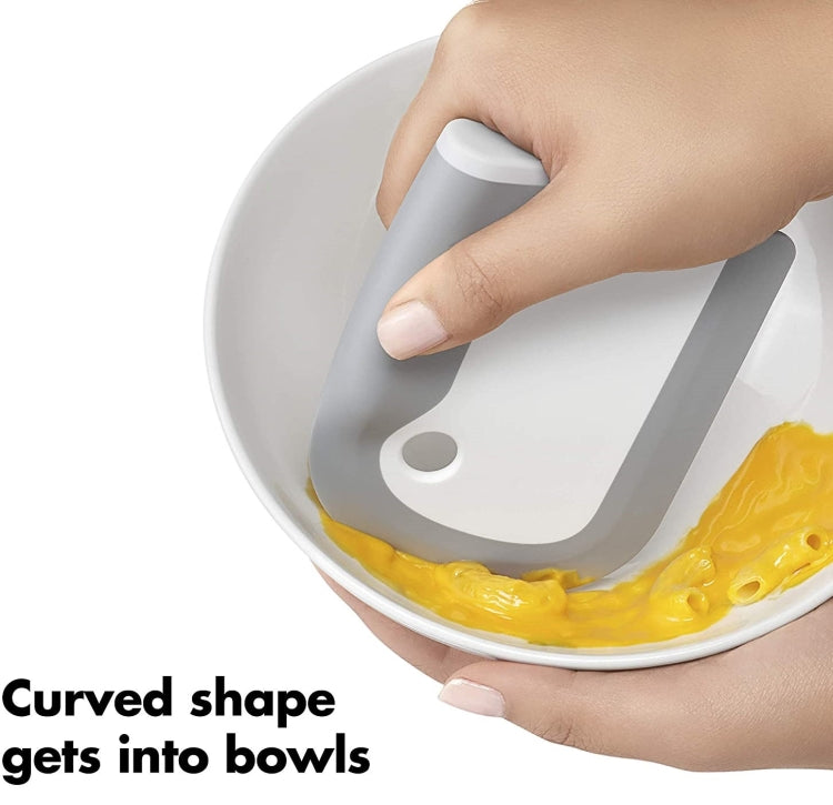 5 PCS  Kitchen Integrated Soft Rubber Scraper Plate Cleaning Tool