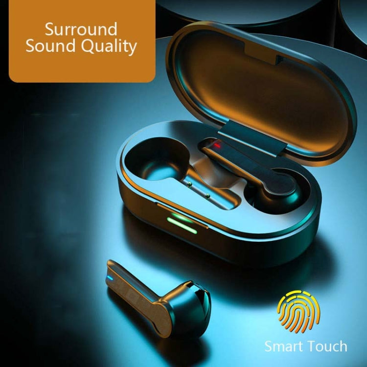 L32 Bluetooth Headset with Charging Compartment Stereo Wireless TWS 5.0 Touch Switch(White)
