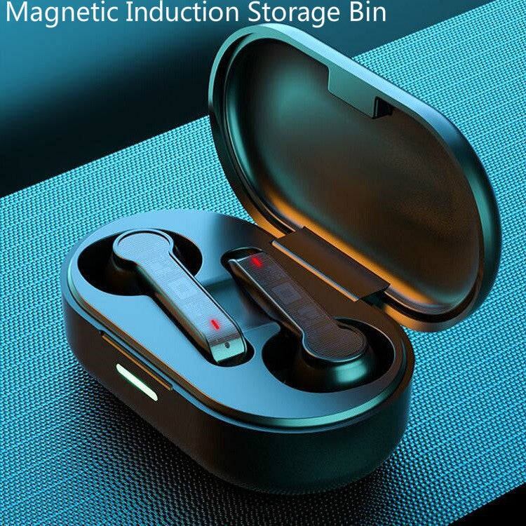 L32 Bluetooth Headset with Charging Compartment Stereo Wireless TWS 5.0 Touch Switch(White)