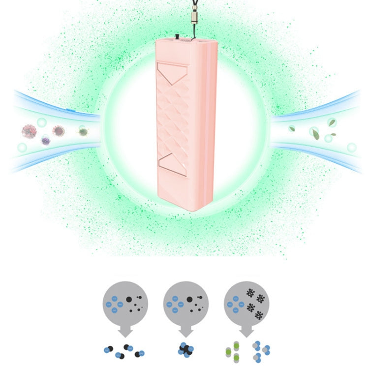 Negative Ion Air Purifier Small Hanging Neck Mosquito Repellent Sterilization Mini Purifier