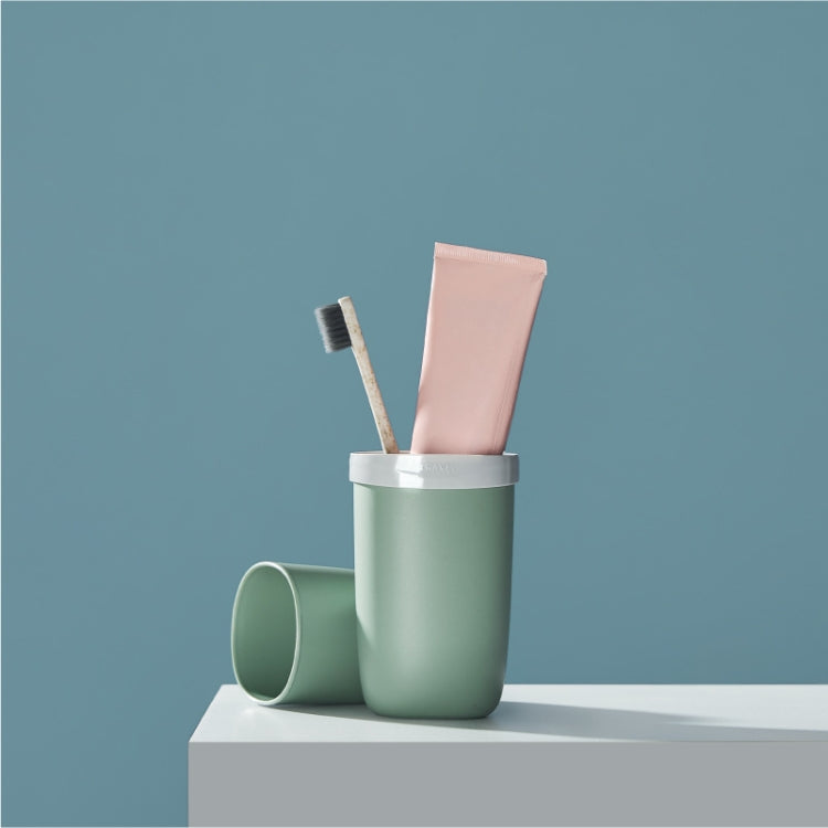4 PCS Accompanying Cup Travel Portable Mouthwash Toothbrush Box